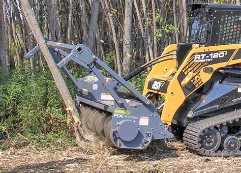 mulching heads for skid steer